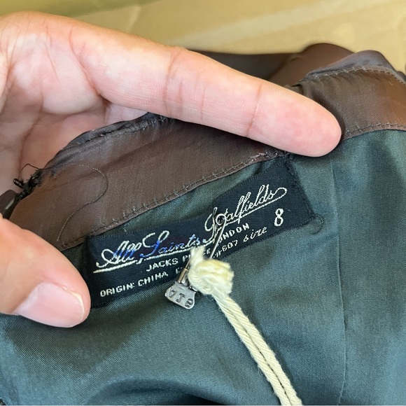 All Saints Jelan Dress - Picture 10 of 12